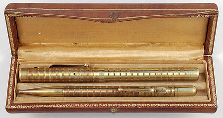 14金無垢万年筆 Vintage Mabie Todd (ニブはPilot製) 14金無垢万年筆