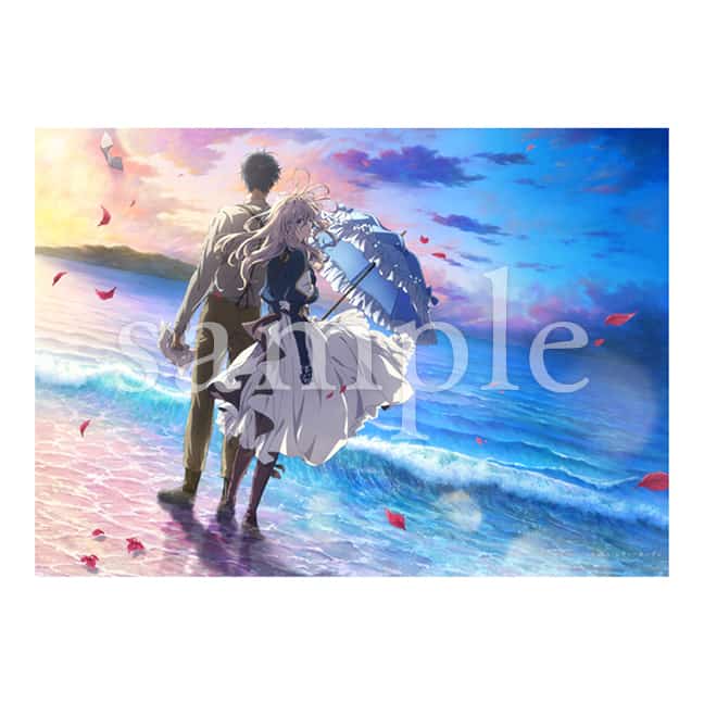 劇場版ヴァイオレットエヴァーガーデン クリアファイル 台湾限定