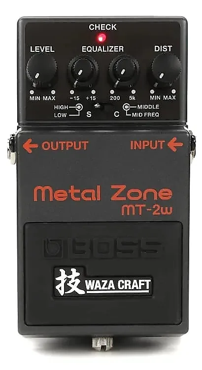 Boss MT-2W Metal Zone Waza Craft - Black - Victor Litz