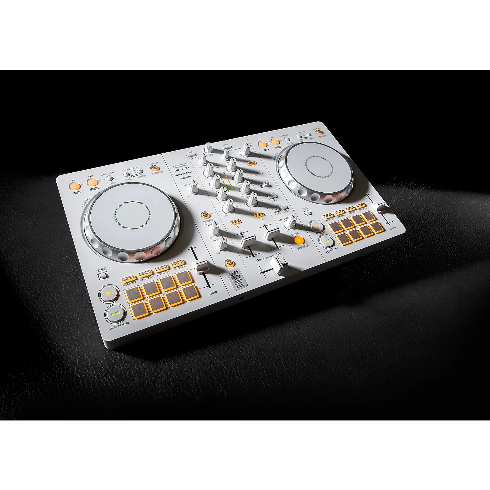 Pioneer DJ DDJ-FLX4-W 2-Channel DJ Controller for rekordbox and