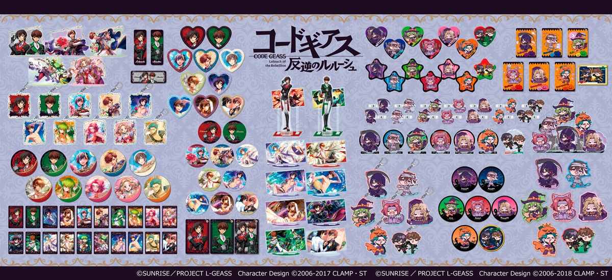 コードギアス 反逆のルルーシュ ハート型缶バッジ ルルーシュ 枢木