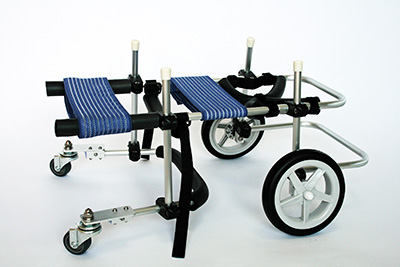 犬用4輪歩行器-犬用歩行器車いすオーダーメイド製作・販売 わんワーク