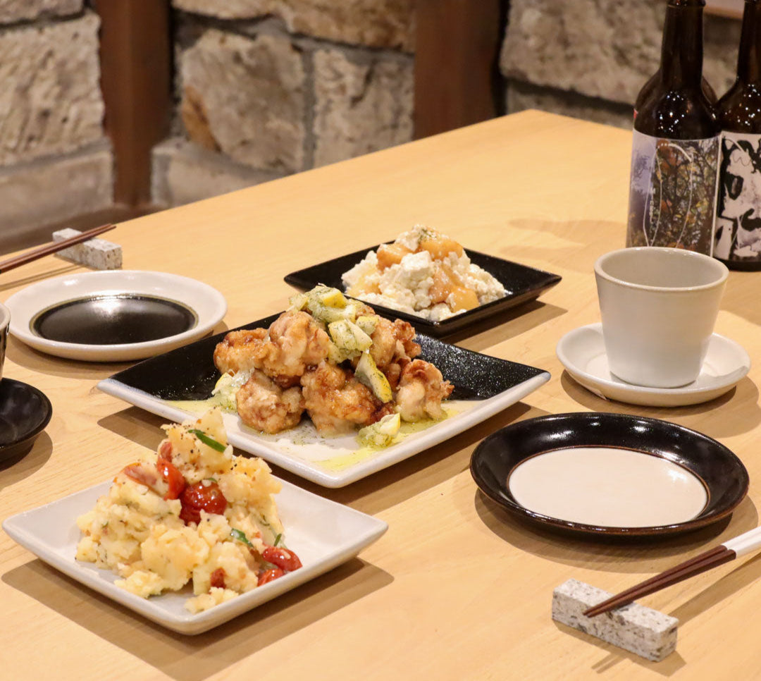 益子焼｜道祖土和田窯 Official Website】かけわけ 角皿200