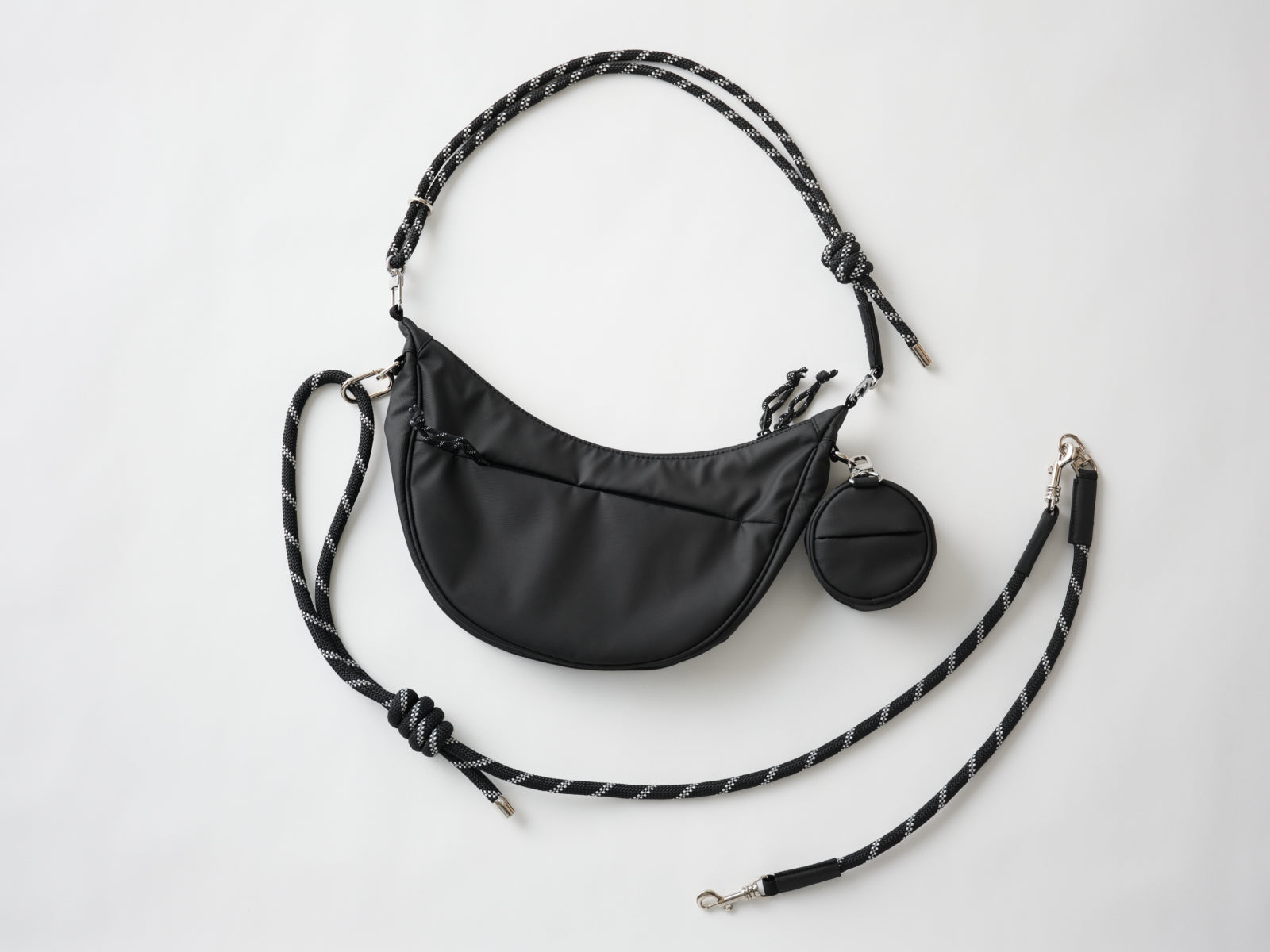 WAGY SHOULDER LEAD BAG | リード付きお散歩バッグ 【WAGY】 お散歩