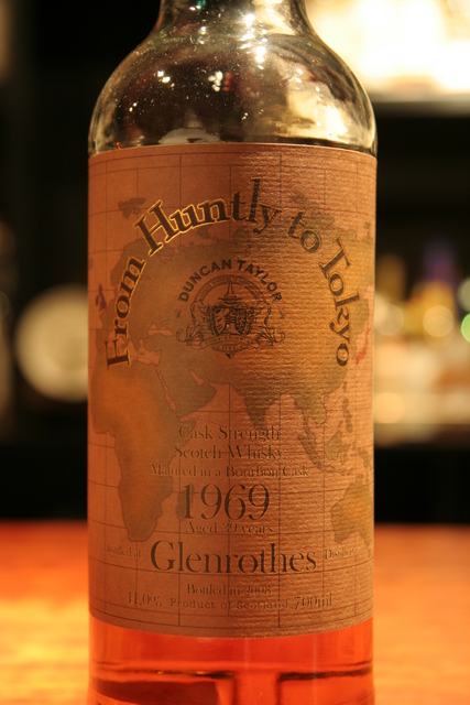 ダンカンテイラー”ハントリー・トゥー・トウキョウ” グレンロセス 39年