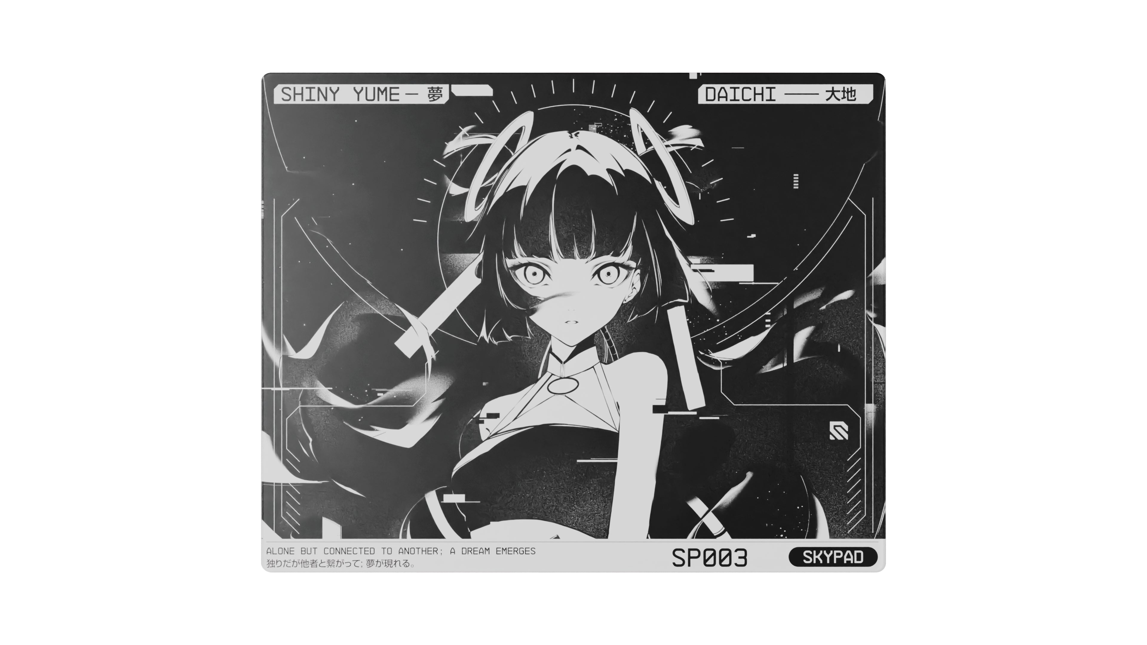 ○【限定品】wallhack SP-004Faith Yumeガラスマウスパッド
