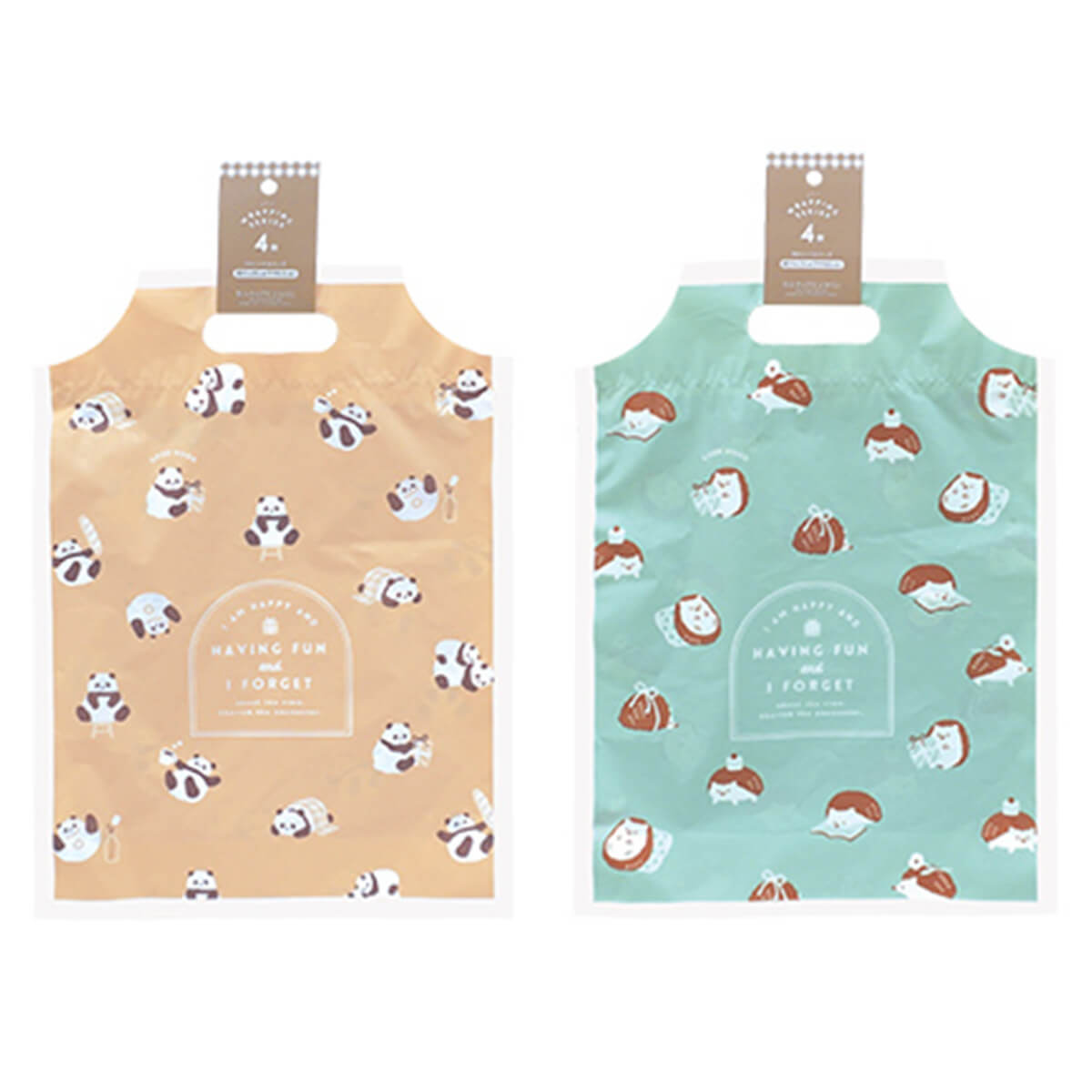 ギフトバッグ プレゼント用バッグ ラッピング袋 PEハンドルバッグ S 4