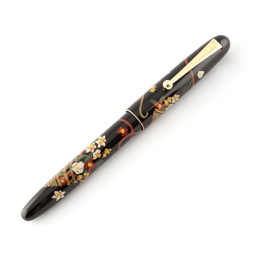 NAMIKI ニッポンアート コレクション 花籠 中字｜文具のことなら