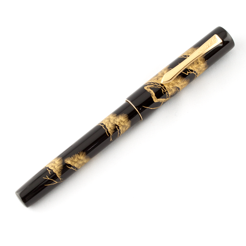 NAMIKI PILOT 18K 万年筆 松 蒔絵 沈金