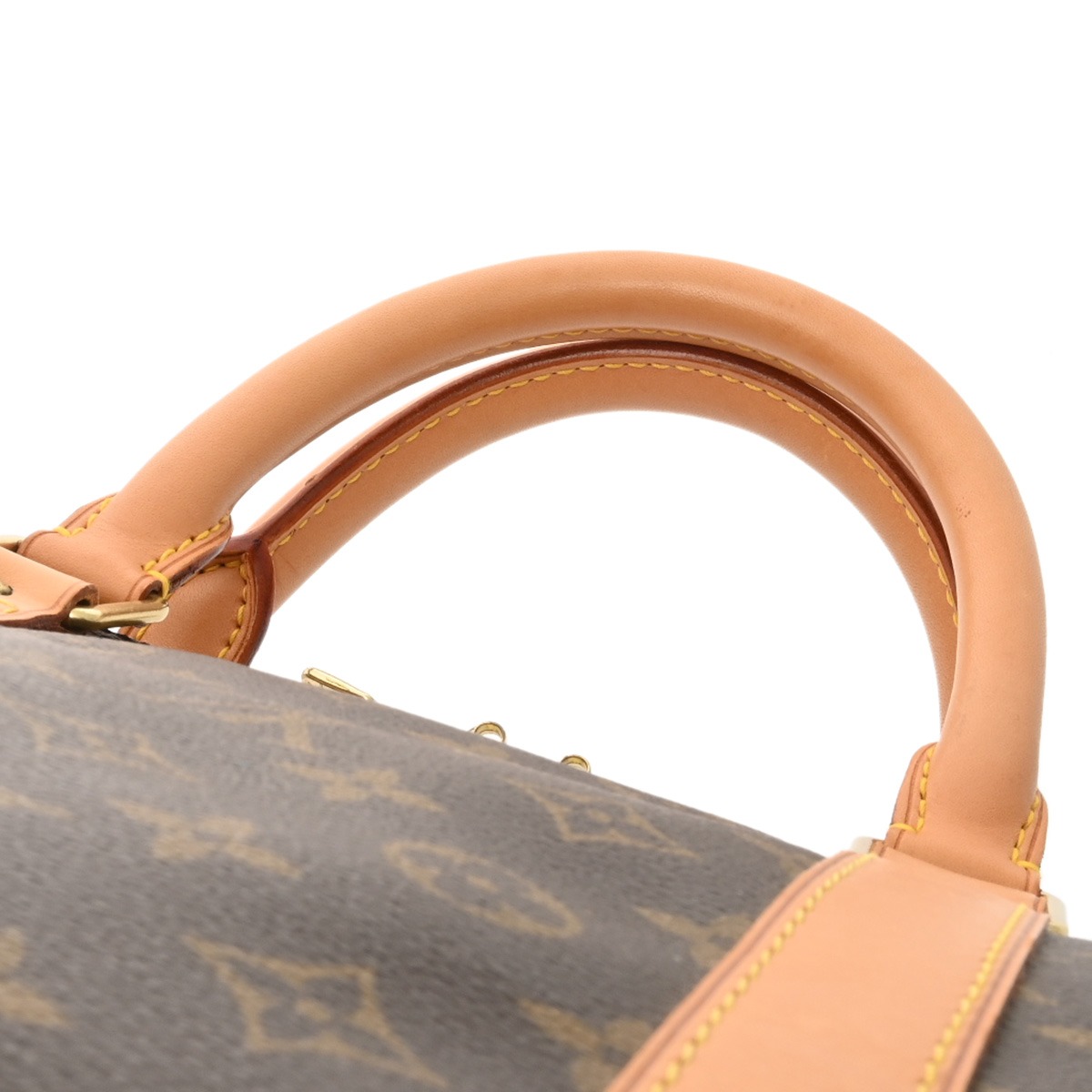 ルイ ヴィトン モノグラム キーポル バンドリエール 60 ブラウン