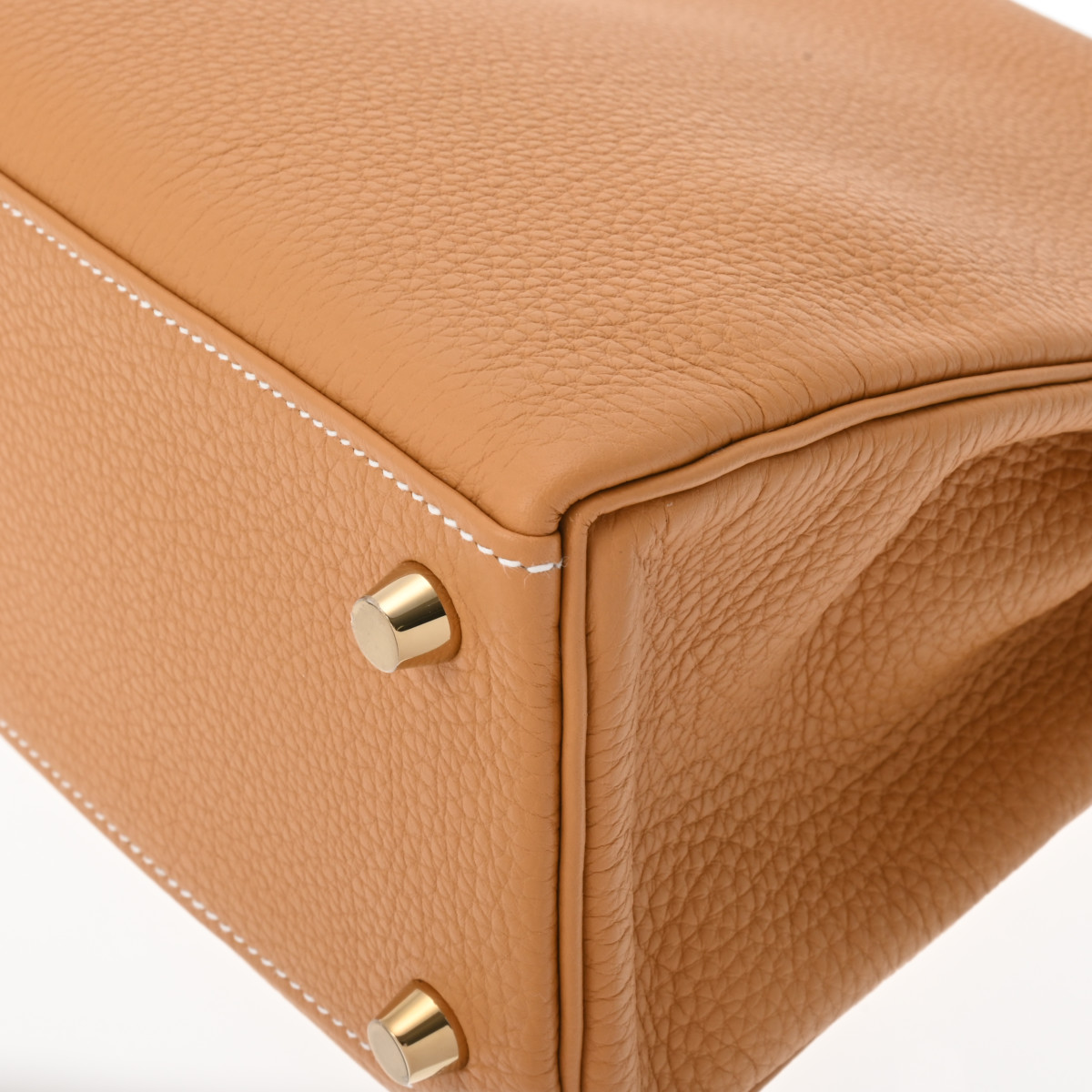 エルメス / HERMES ケリー 25 内縫い ナチュラルサブレ/ゴールド金具