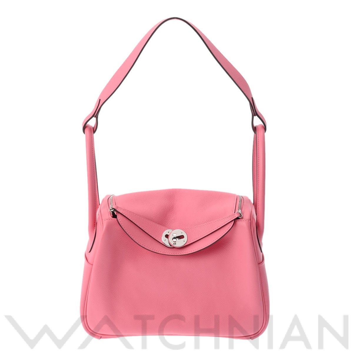 エルメス リンディ 26 ローズアザレ/パラジウム金具 エバーカラー