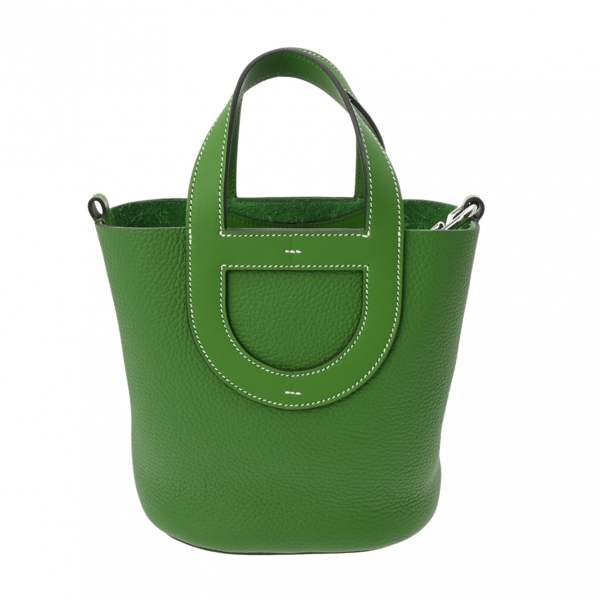 エルメス インザループ18 ヴェールユッカ トリヨンクレマンス/ヴォー