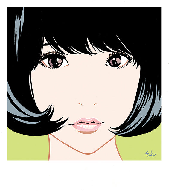 江口寿史版画『彼女1』 – FREESTYLE