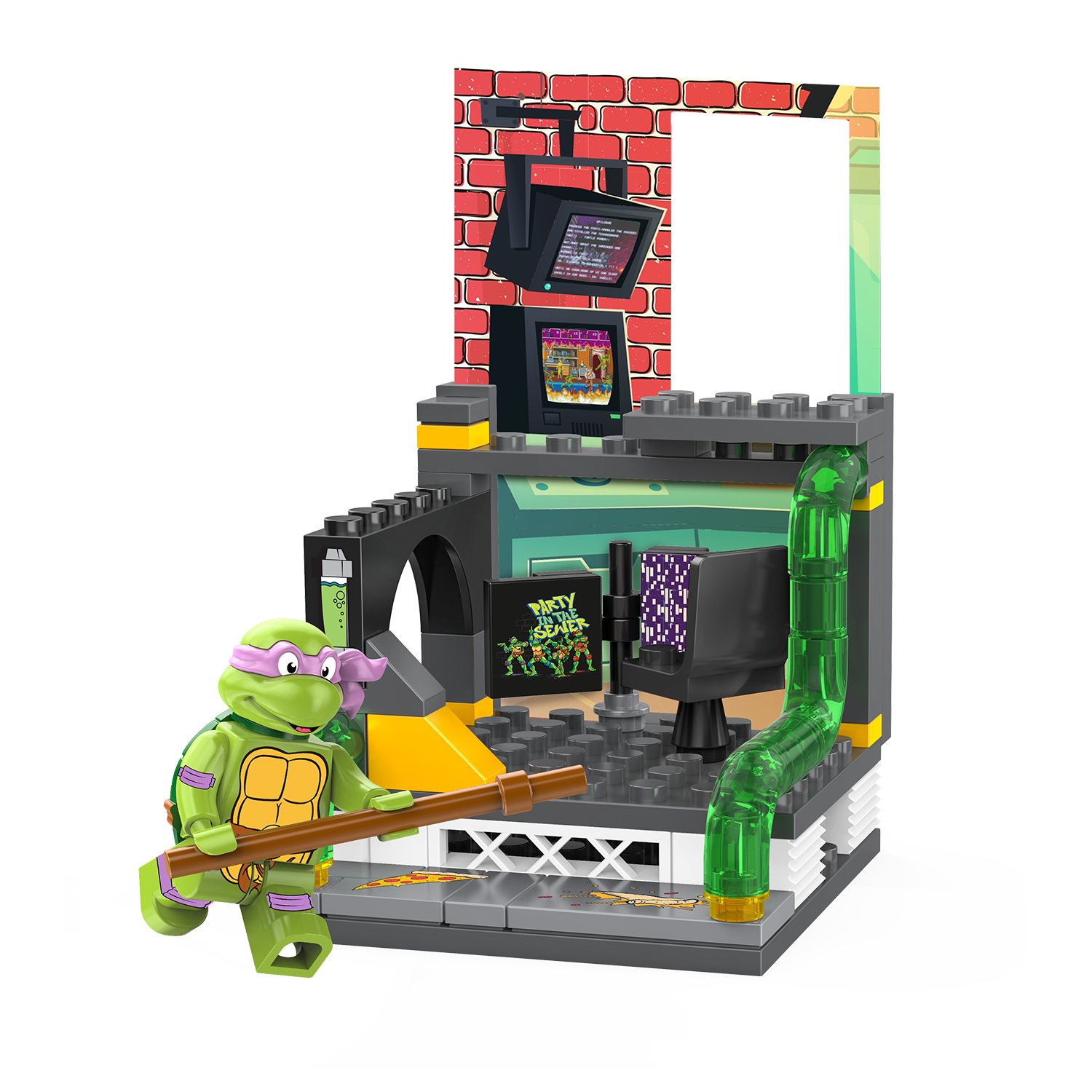 Teenage Mutant Ninja Turtles Donatello's Lab Snap & Switch Set