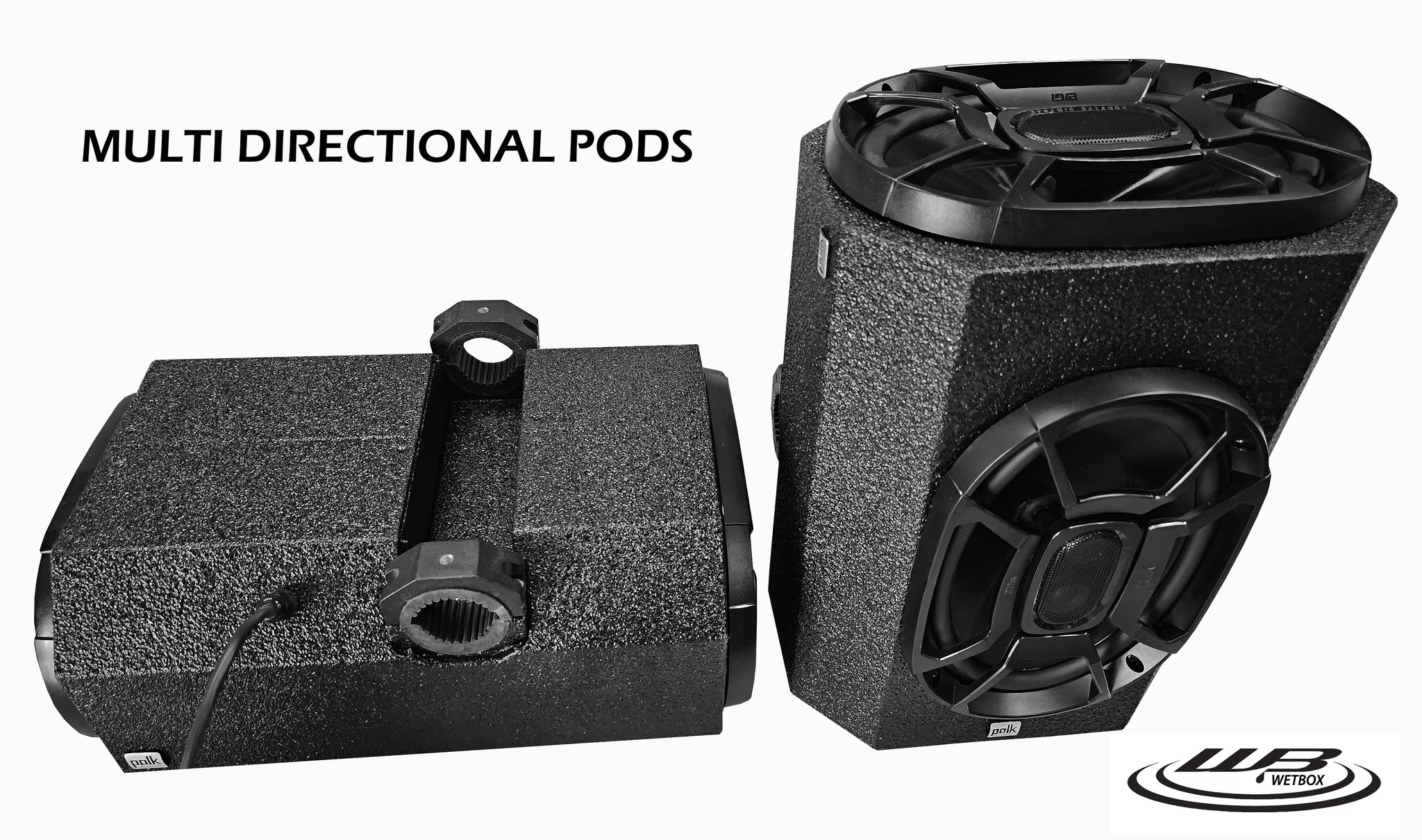 SXS Multi Directional Audio Pods (includes 6 speakers) – wetboxaudio