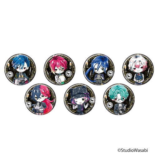 あくねこ 痛バ ラムリ 黒 缶バッジ あくねこ 痛バ ラムリ 黒 缶バッジ