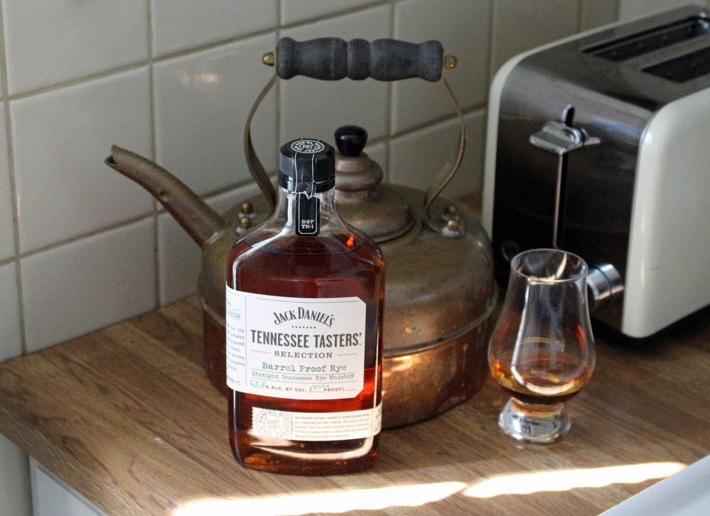 Jack Daniel's Tasters' Selection Barrel Proof Rye Whiskey Review