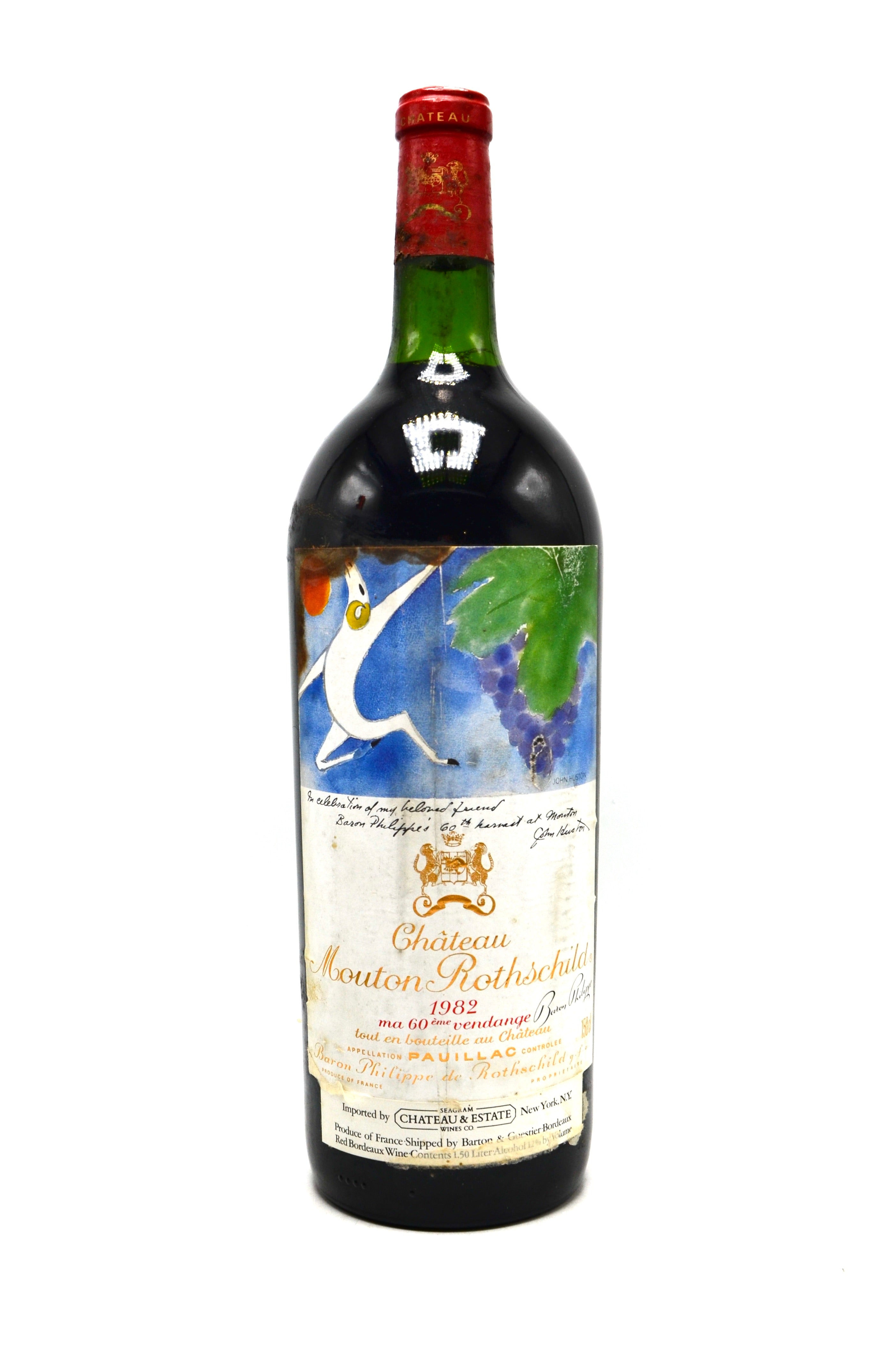 1982 Château Mouton Rothschild, Pauillac (magnum) – Wine
