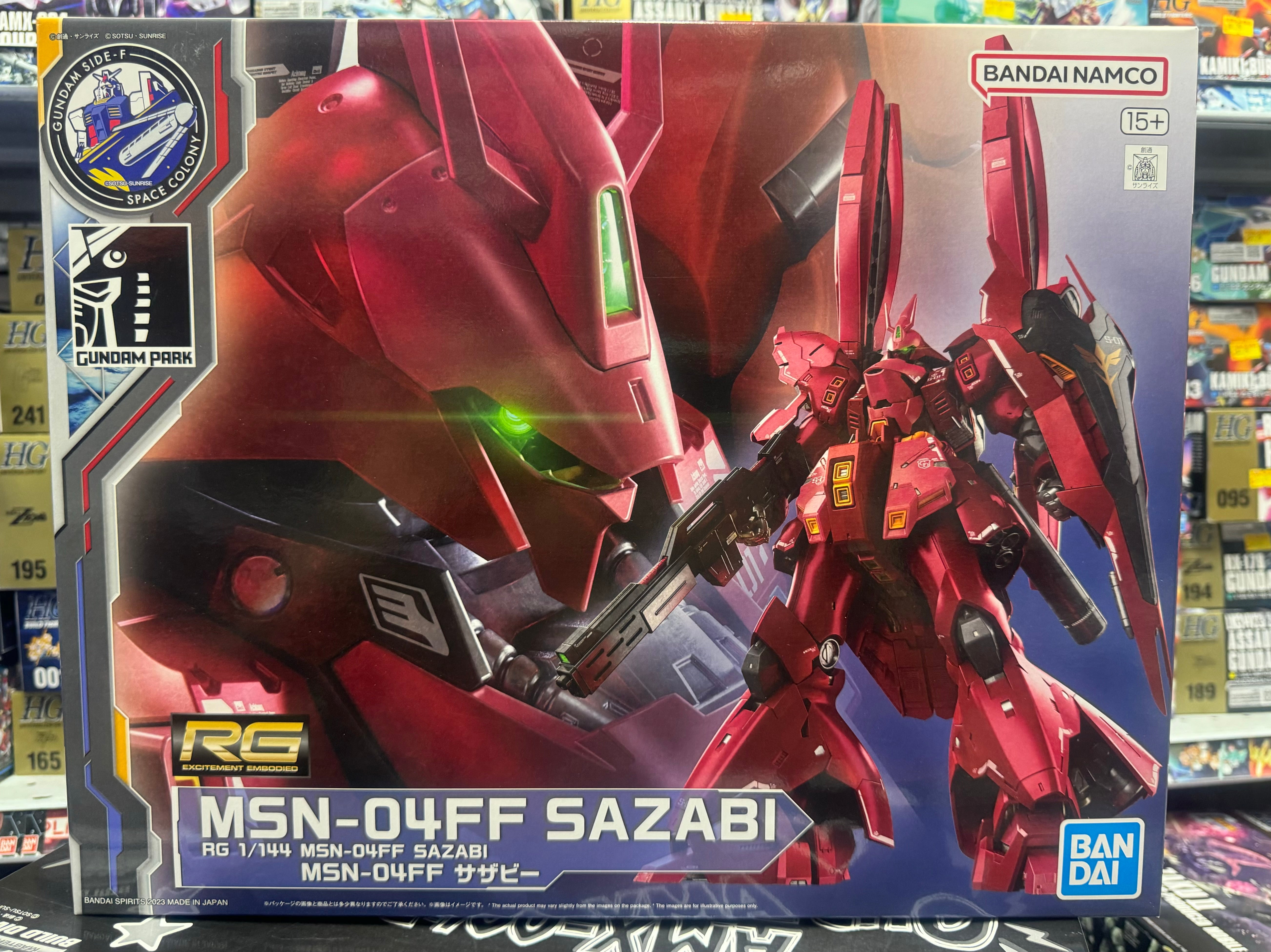 福岡限定]RG 1/144 MSN-04FF SAZABI 沙薩比サザビー– 榮興玩具