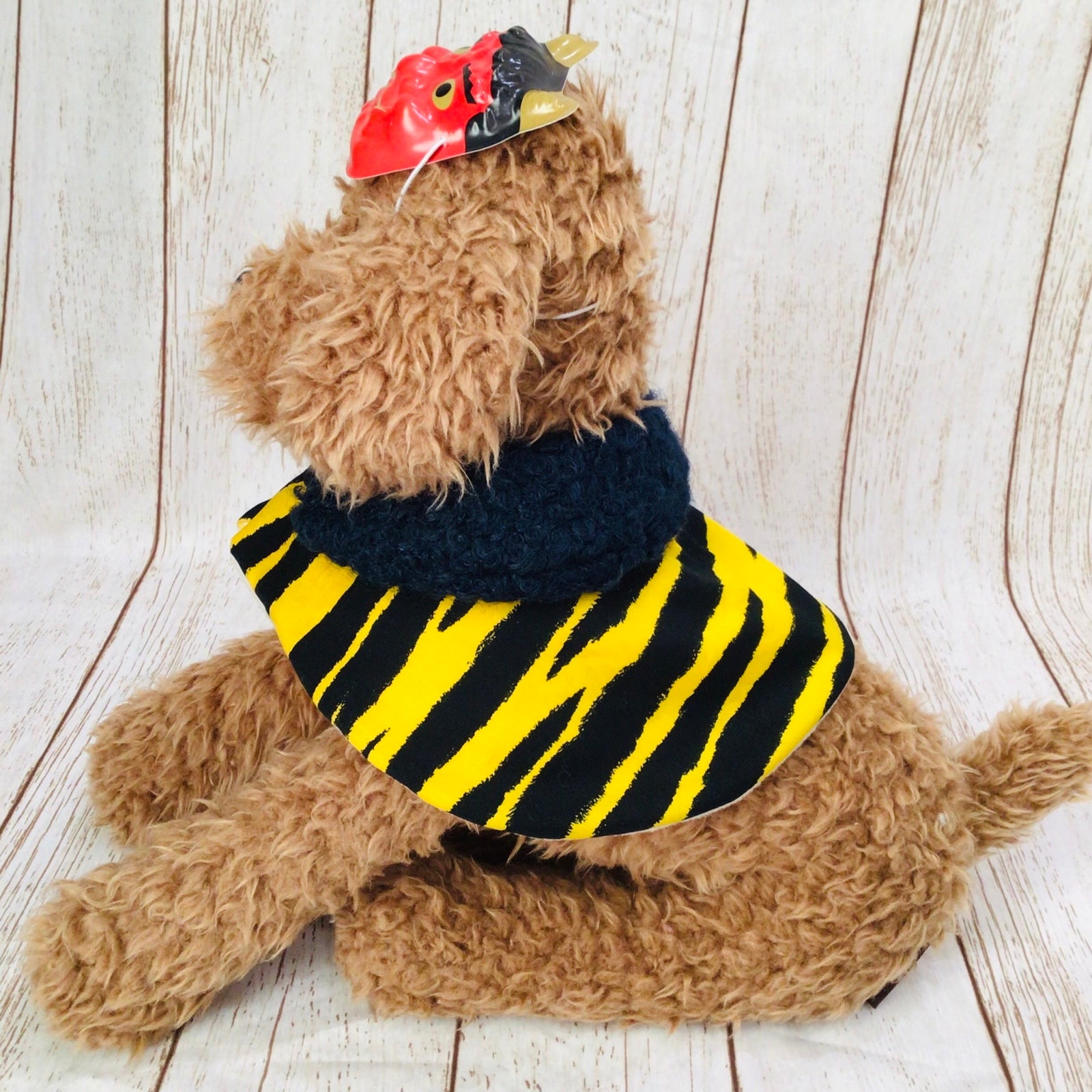 ウィズワン 節分 ケープ 犬 猫 犬服 赤鬼 青鬼 イベント ハンドメイド