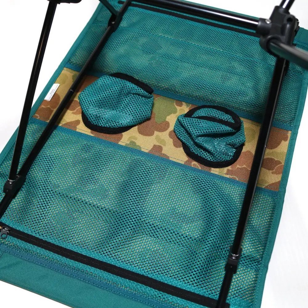 ネイタルデザイン x helinox TABLE ONE AIOT! FOREST GREEN × CAMO