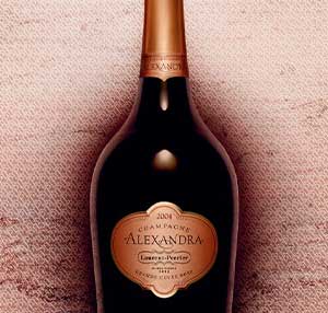 化粧箱付き アレクサンドラ・ロゼ ローラン・ペリエ 2004年