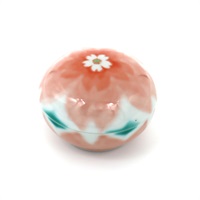 四代徳田八十吉彩釉香合