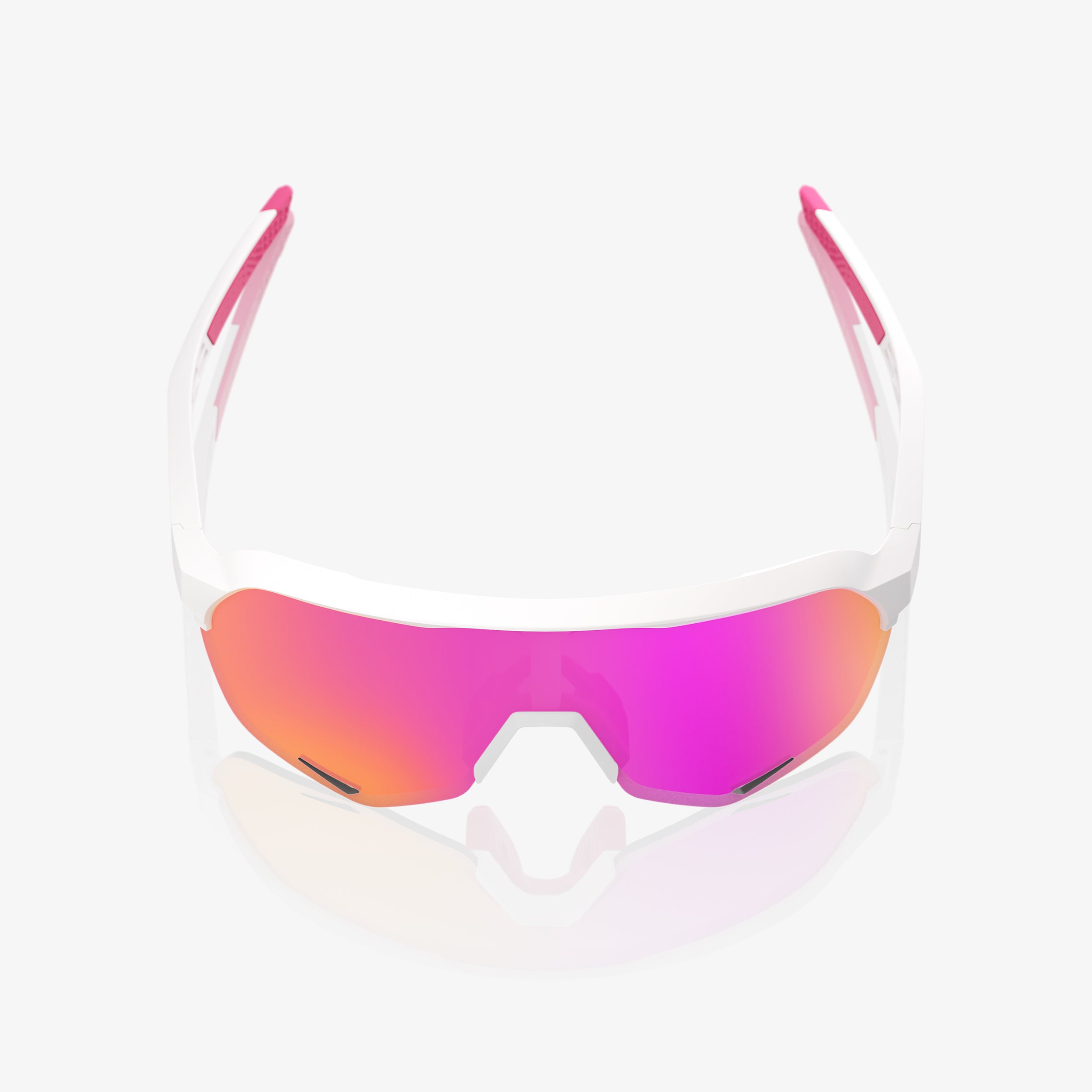 S2 - Matte White/Pink - HiPER Vital Pink Mirror – 100%