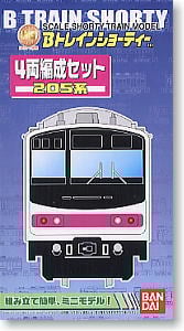 Bトレインショーティー 205系・京葉線 (4両セット) (鉄道模型