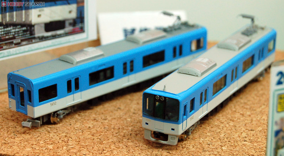 阪神 5550系 4輛編成セット (動力付き) (4両セット) (塗装済み完成品