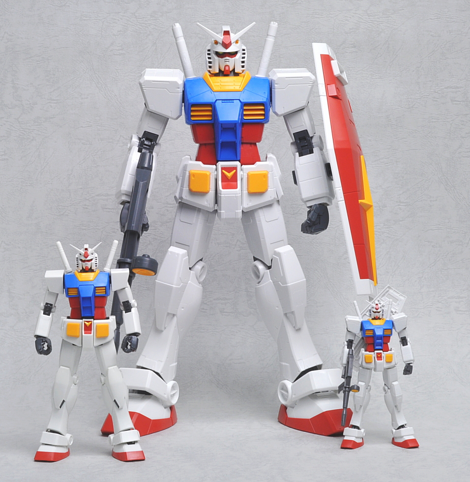ウェザリング塗装・完成品1⁄48 メガサイズモデル RX-78-2ガンダム 1