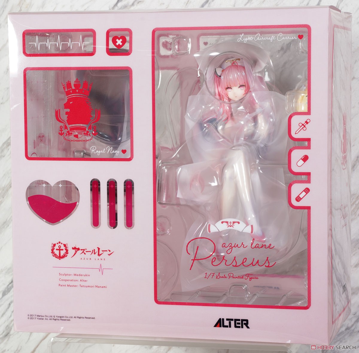 開封品 パーシュース ナーセリー勤務タイムVer. フィギュア アズール