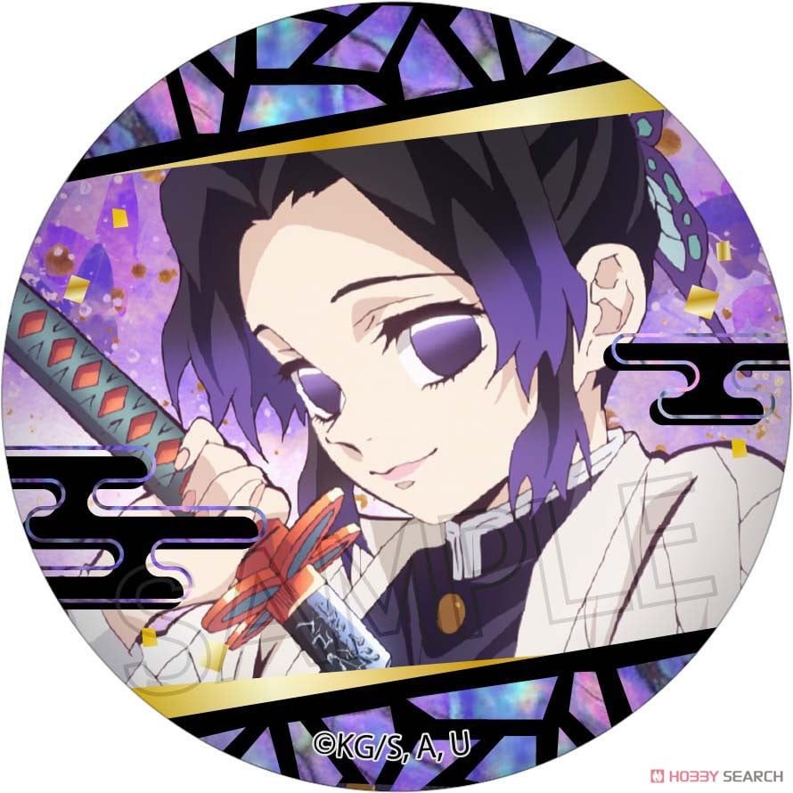 鬼滅の刃 セブンネット トレーディング 缶バッジ 胡蝶しのぶ セブン