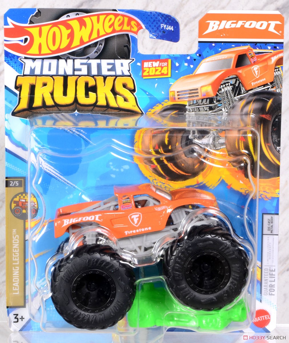 ホットウィール モンスタートラック 1:64アソート984F (8個入り) (玩具