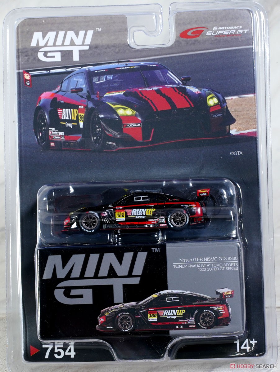 Nissan GT-R Nismo GT300 SUPER GTシリーズ 2023 #360 `RUNUP RIVAUX