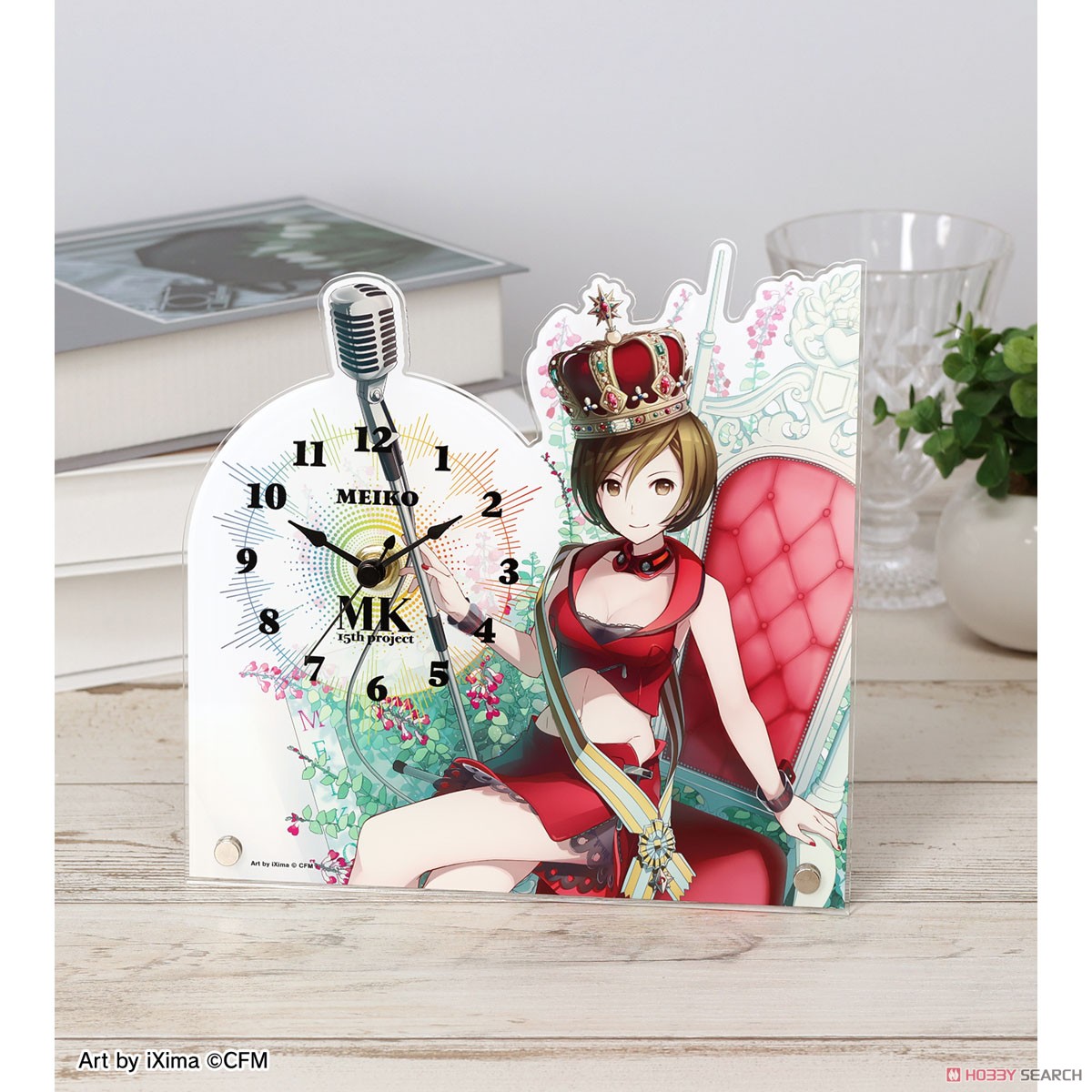 新品】カイトアクリルクロックMK 15th project