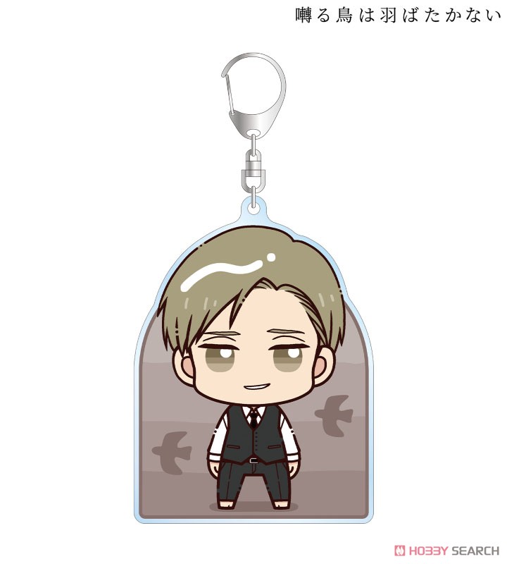 囀る鳥は羽ばたかない 矢代 ちょこんと！ BIGアクリルキーホルダー ver
