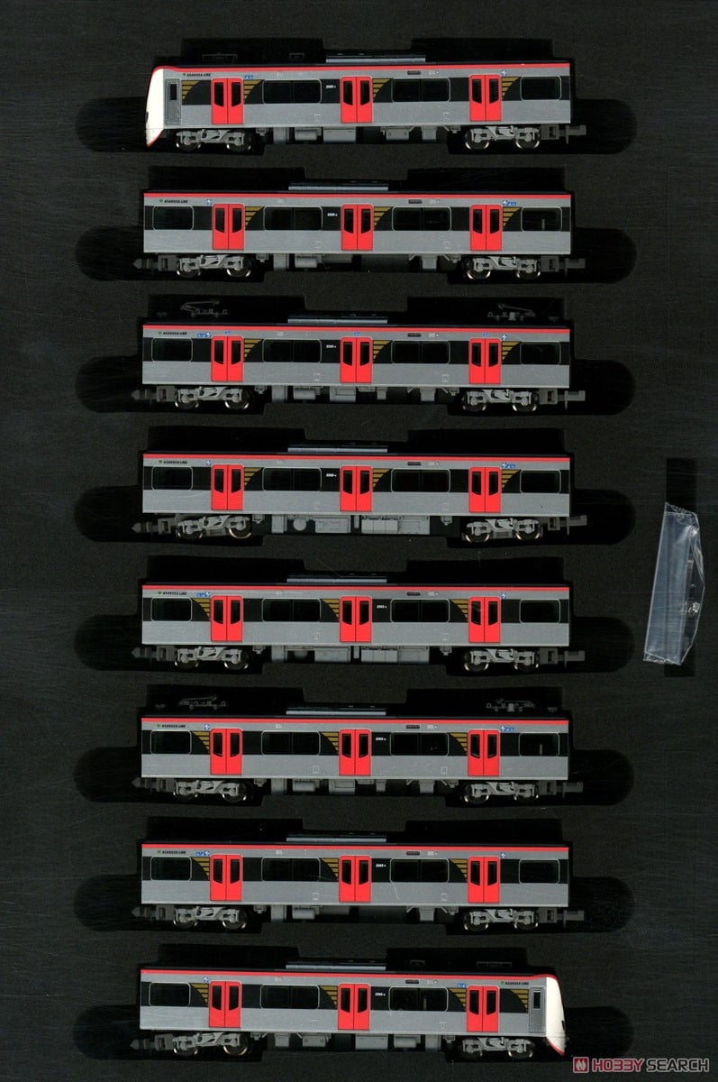 都営5500形 浅草線 アンテナ付8両セット (8両セット) (鉄道模型