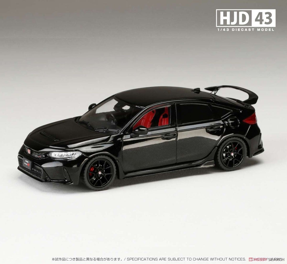 ホンダ シビック TYPE R (FL5) クリスタルブラックパール (ミニカー