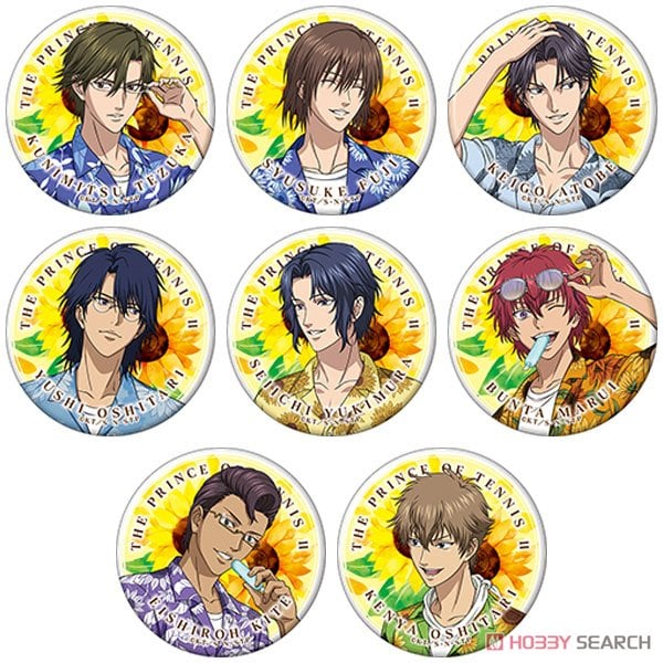 新テニスの王子様 キャラバッジコレクション (8個セット
