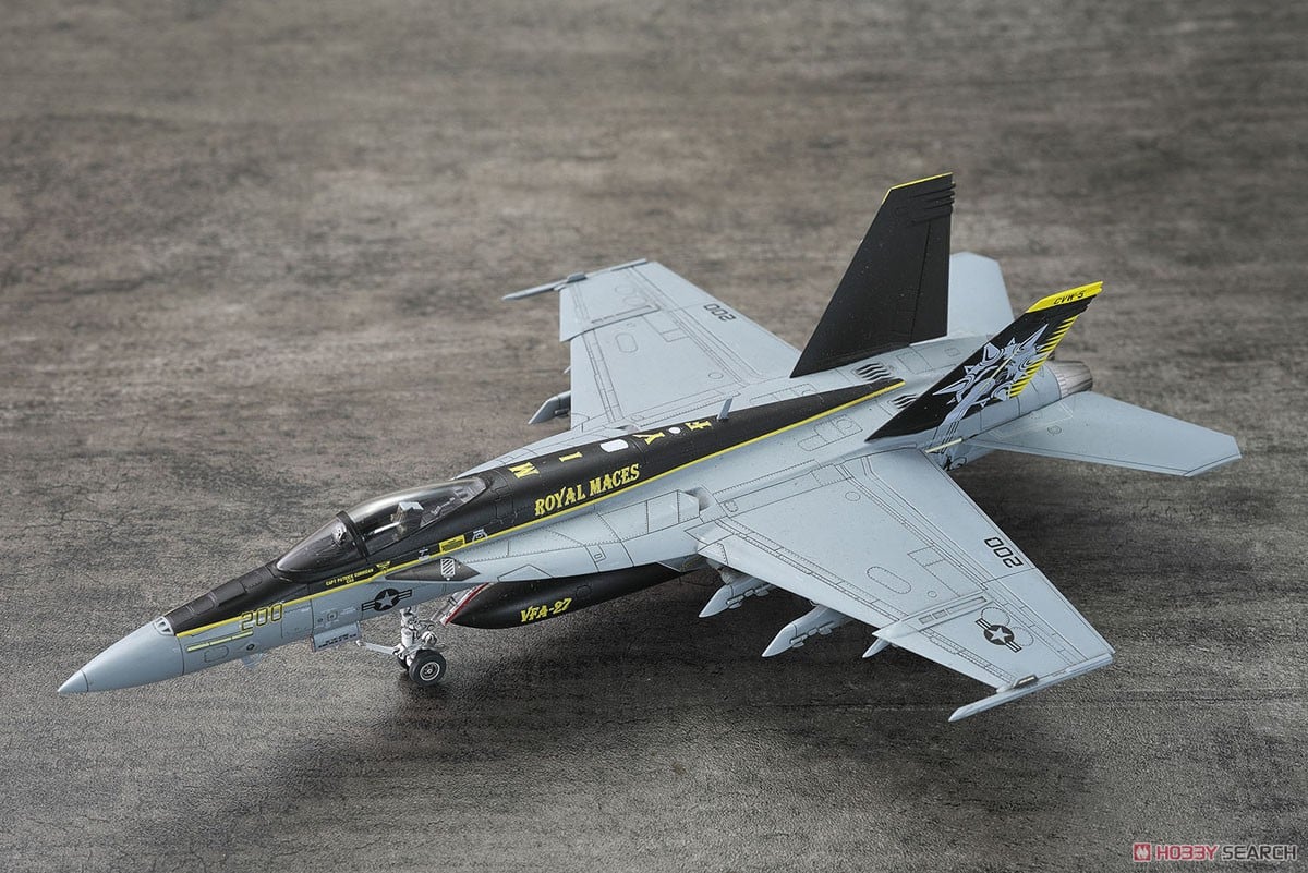 アメリカ海軍 艦上戦闘機 F/A-18E スーパーホーネット VFA-27 ロイヤル