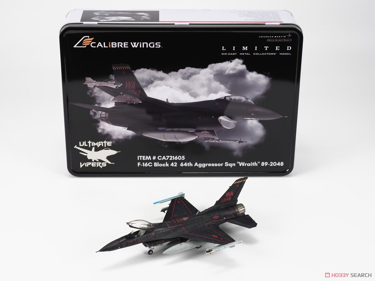 F-16C Block 42 アメリカ空軍 第64アグレッサー飛行隊 `Wraith` 89