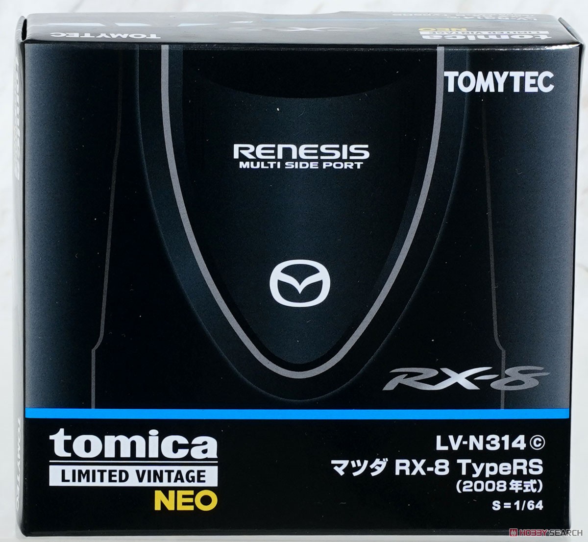 TLV-N314c マツダ RX-8 TypeRS (黒) 2008年式 (ミニカー) - ホビー