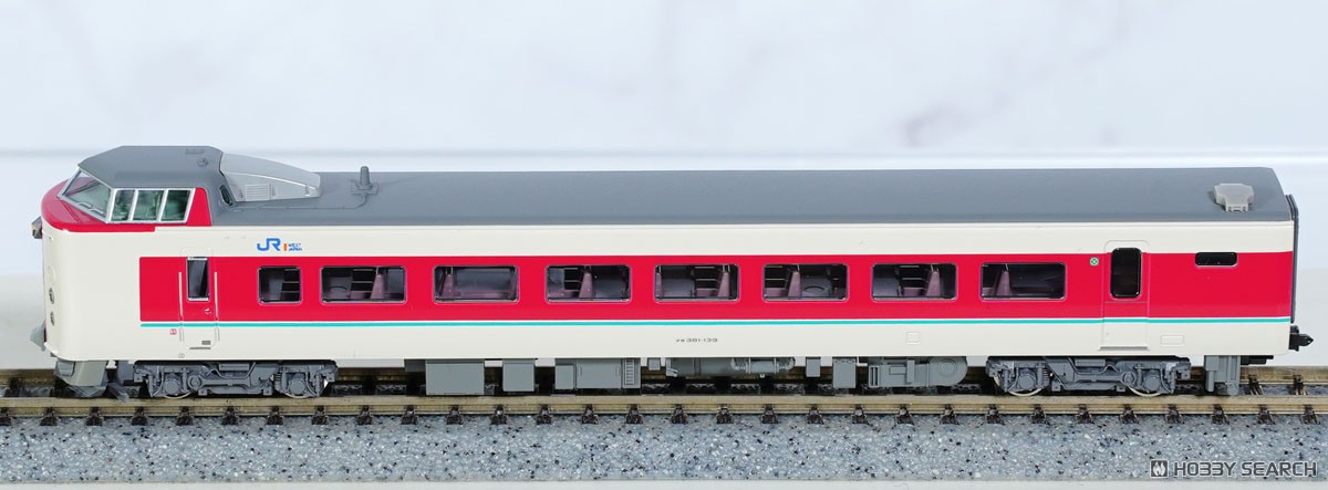 381系 「ゆったりやくも」 (ノーマル編成・グレー台車) 7両セット (7両