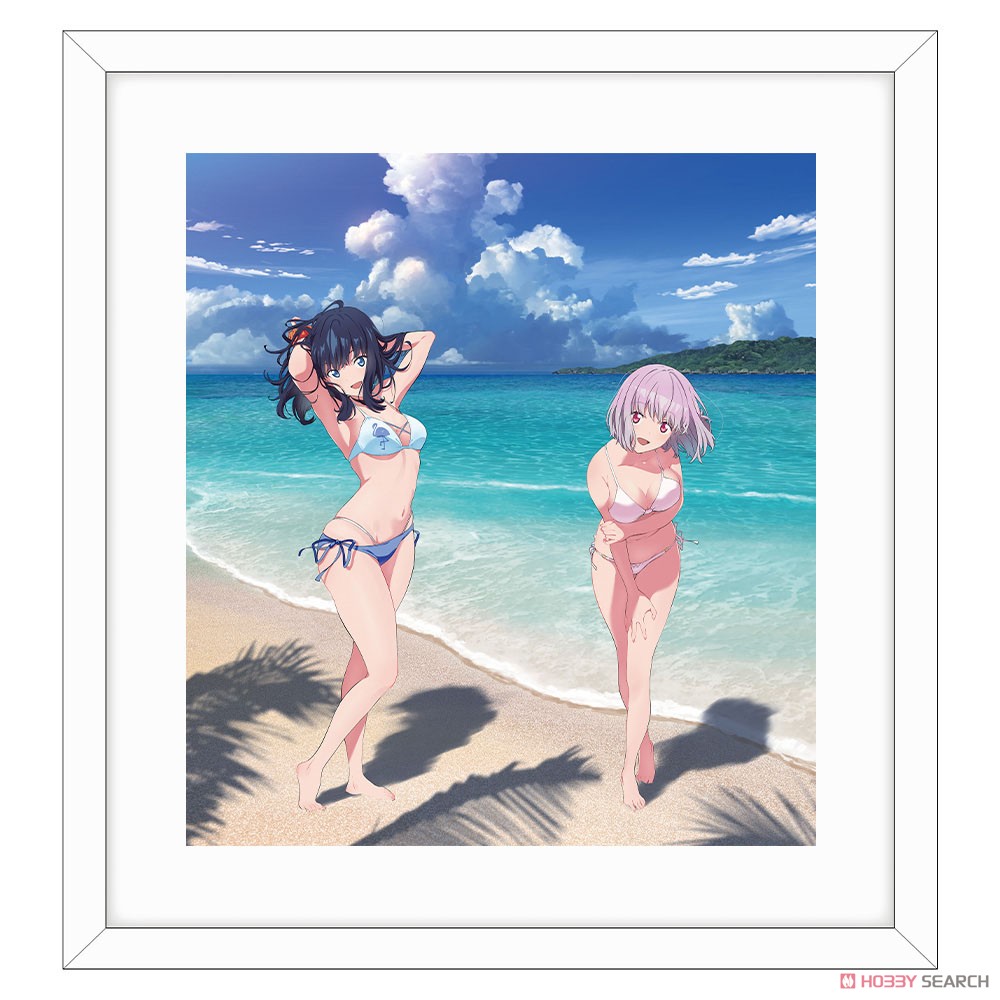 グリッドマン ユニバース 描き下ろし額装高精細アート (宝多六花＆新条