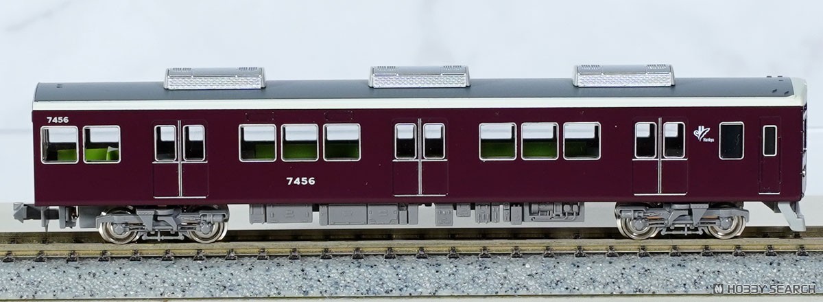 阪急7300系 (京都線・7326編成) 増結用先頭車2両セット (動力無し