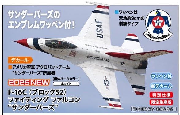 1/32 ハセガワ F-16 サンダーバーズ完成品 1/32 ハセガワ F-16