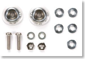 11mm アルミベアリングローラー (ボウルタイプ) (ミニ四駆) - ホビー