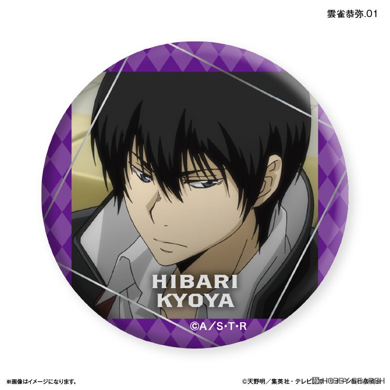 家庭教師ヒットマンREBORN! コレクション缶バッジ リボーン 原作 雲雀